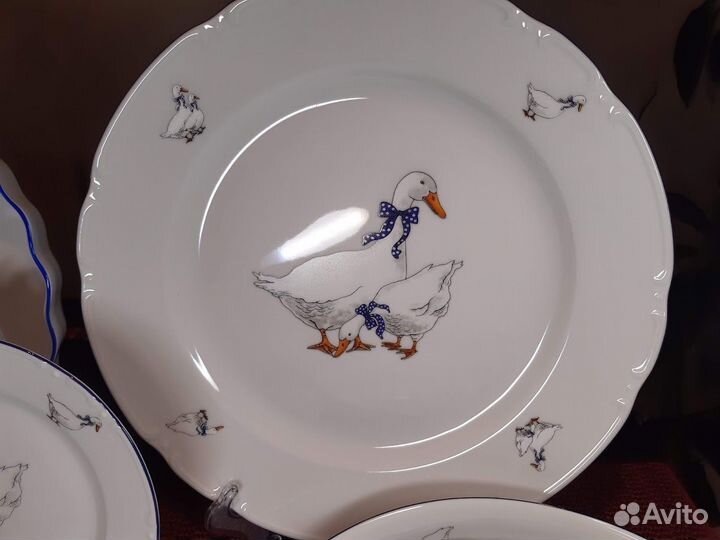 Посуда дизайна Гуси бренда Thun 1794 Чехия