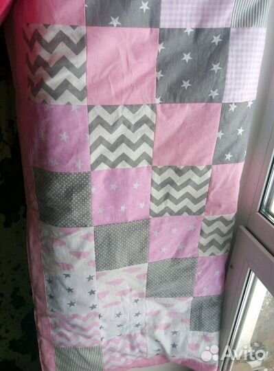 Лоскутное одеяло ручной работы