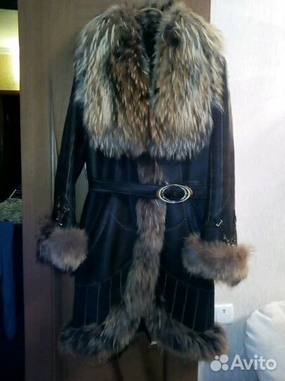Дубленка женская р. 46-48