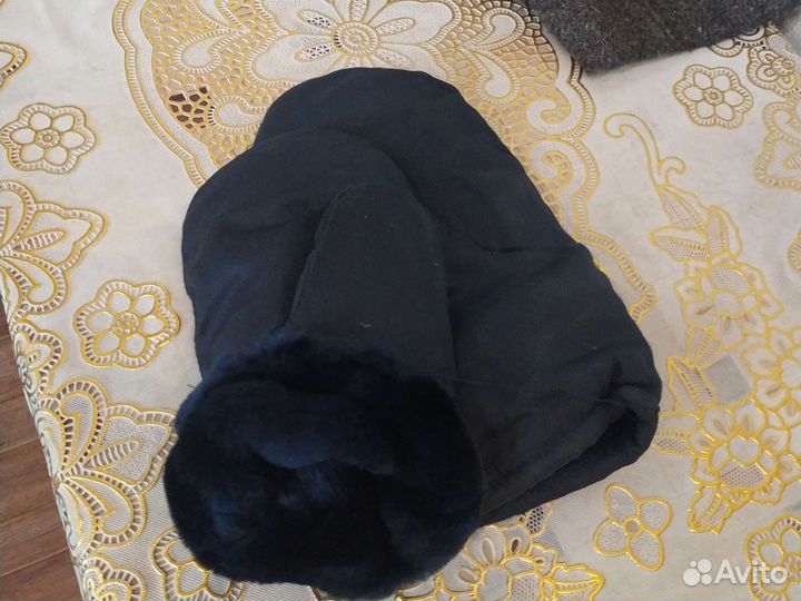 Шерстяные зимние перчатки. Рабочие