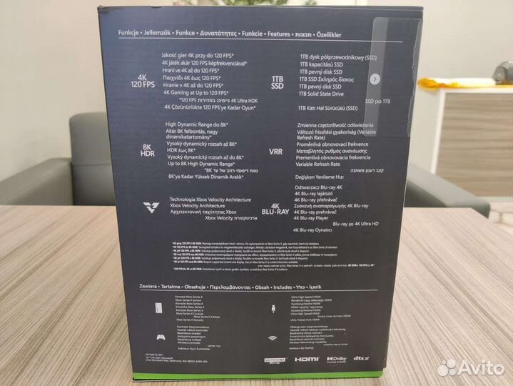 Xbox Series X 1TB Новые. Гарантия