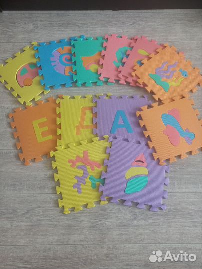 Детский коврик пазл