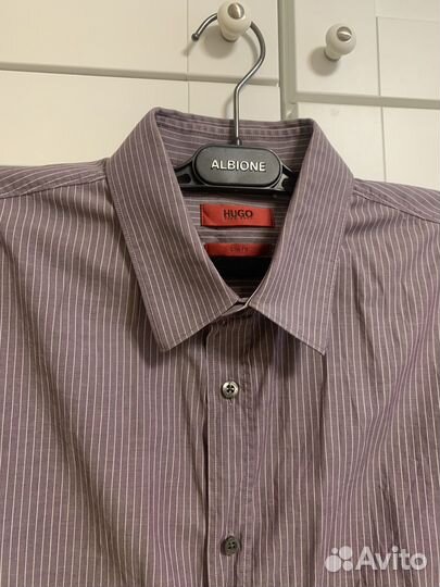 Рубашка мужская Hugo Boss оригинал