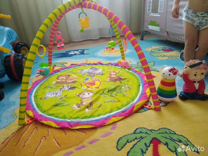 Детский развивающий коврик, коврик для ползания