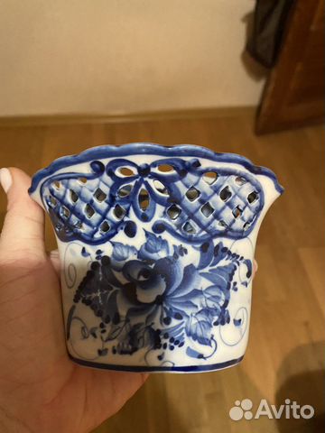 Салфетница гжель