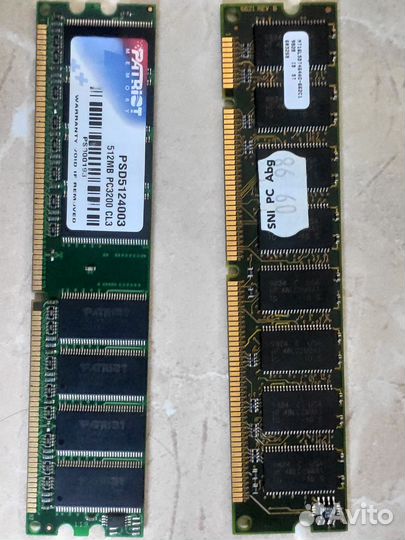 Оперативная память sdram, ddr1