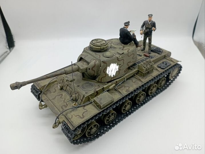 Тяжёлый танк кв 1 в масштабе 1:35