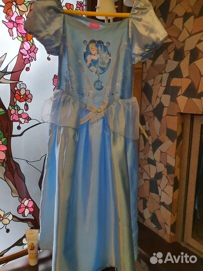 Новогодний костюм Золушка 7-8 лет