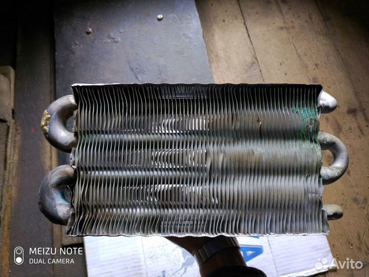 Теплообменник газовой колонки