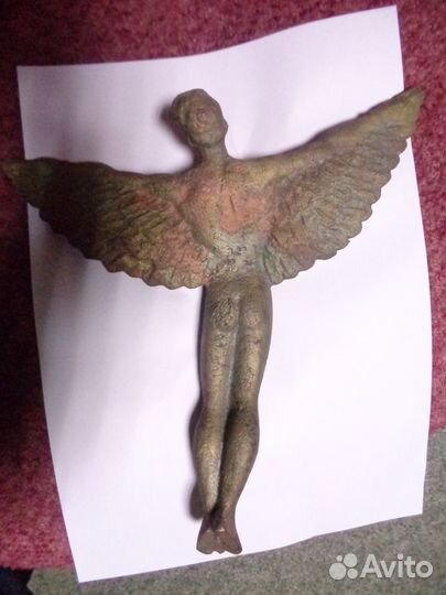 Икар.Статуэтка.Бронза.Антиквариат