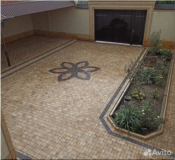 Тротуарная плитка бордюры