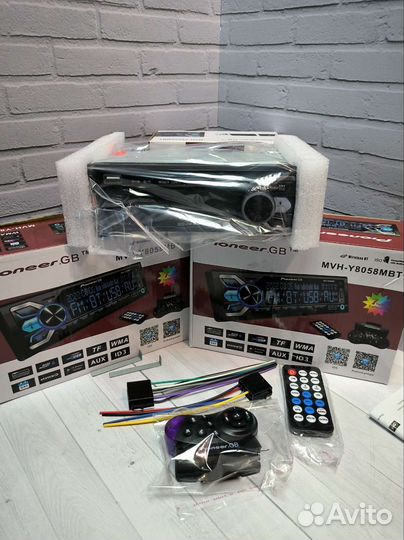 Магнитола в авто 1 din Y8058MBT Bluetooth AUX USB