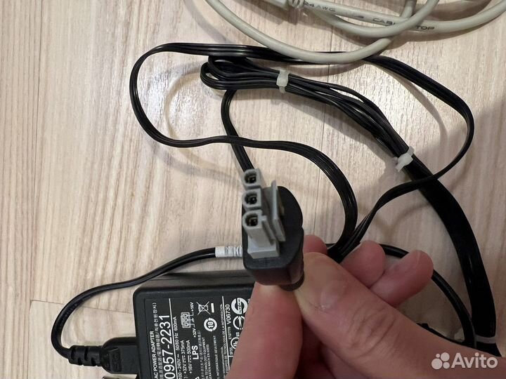 Блок питания 0957-2231 для принтеров HP, кабель
