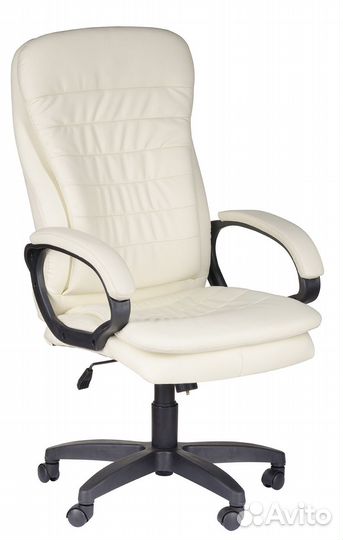 Кресло руководителя Силуэт бежевый