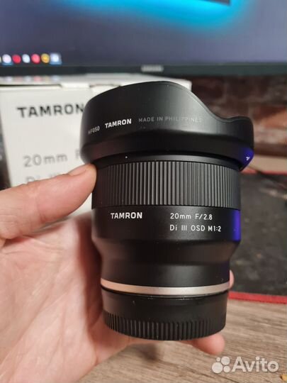 Объектив tamron 20 mm f1.8 sony e
