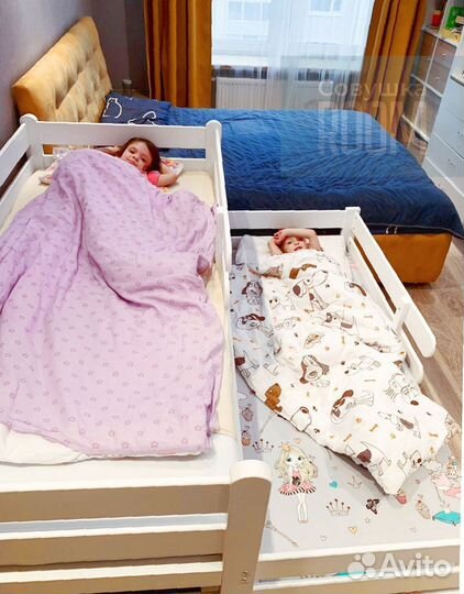 Кровать из бука выкатная экологичная