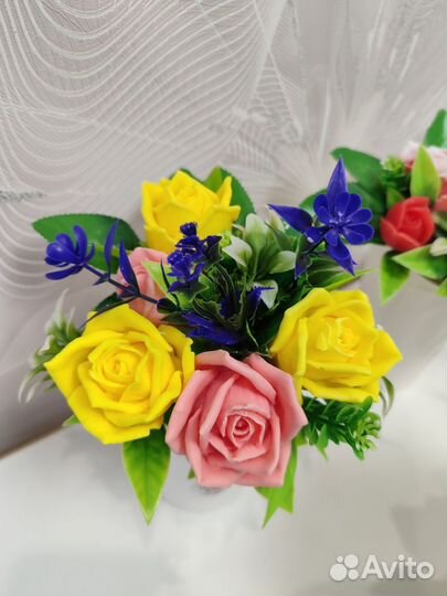 Букет из мыло. Ручная работа