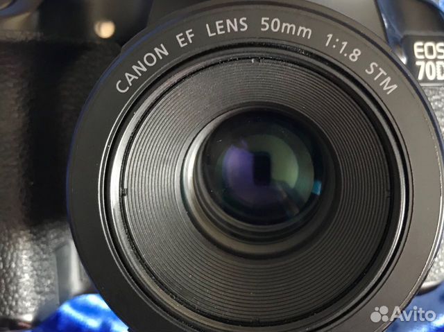 Объектив canon ef 50 mm 1:1.8 STM объявление продам