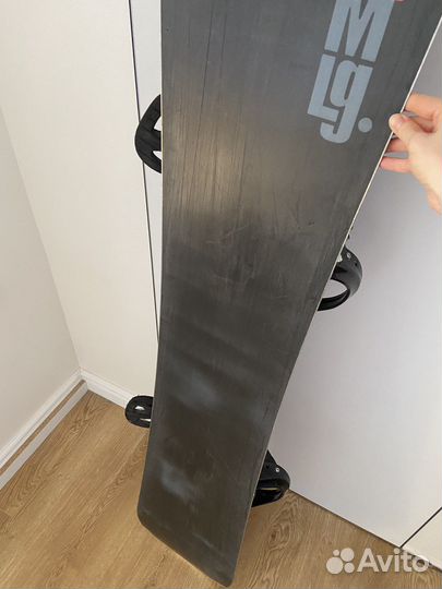 Сноуборд Nidecker 168 с креплениями burton custom