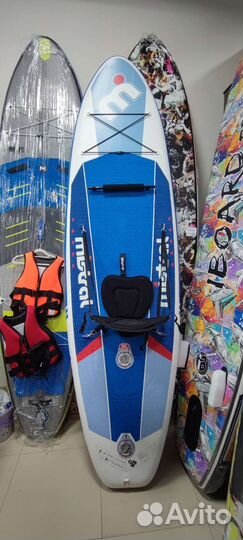 Надувная SUP доска каяк 2в1 Mistral allround 10.5