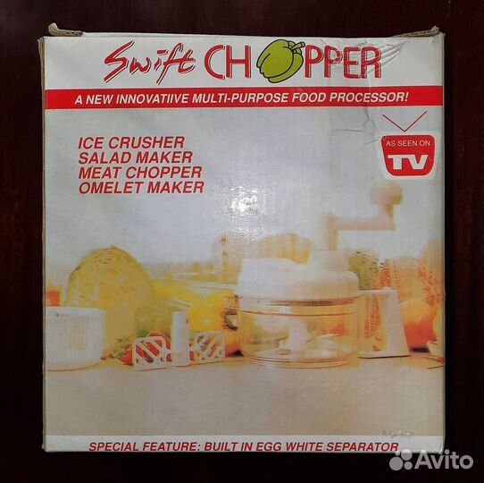 Swift chopper ручной кухонный комбайн