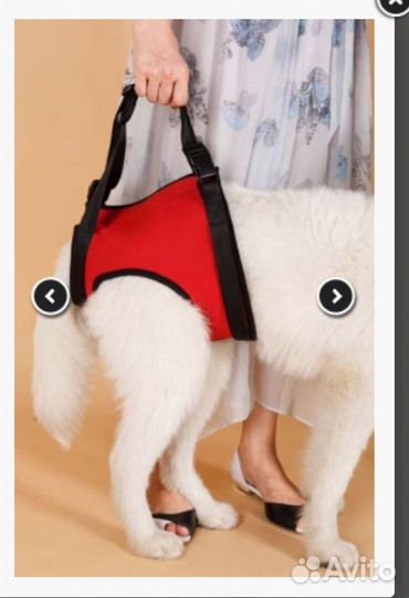 Поддержка-ходунки для задних лап, усиленнаяXL