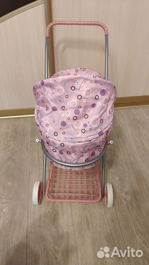 Коляска игрушечная кукольная