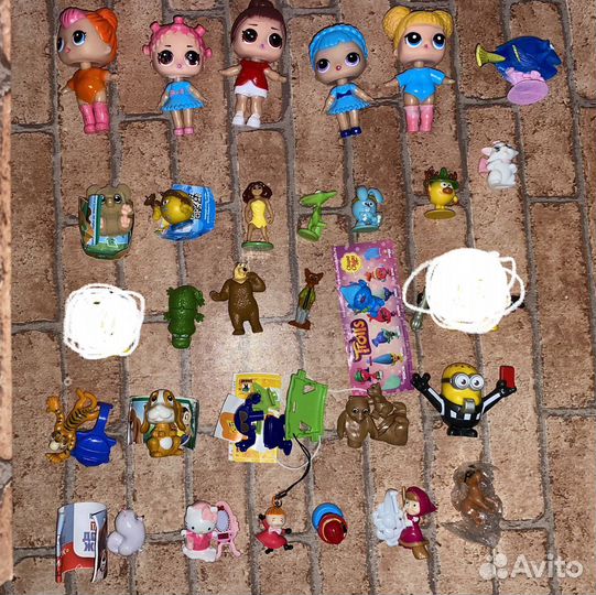 Игрушки из киндера