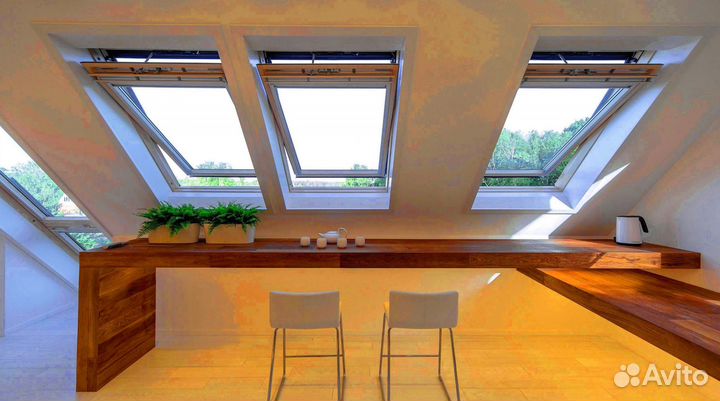 Мансардное окно Veluxe