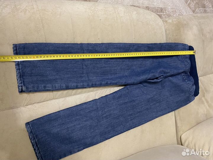 Джинсы теплые