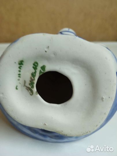 Статуэтка Коза Фарфор Гжель СССР