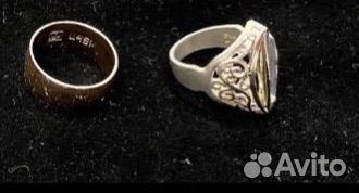 Колечки запонки часы СССР