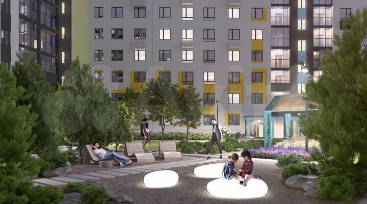 3-к. квартира, 72 м², 9/13 эт.