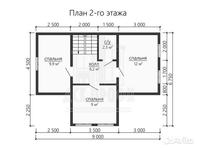 Каркасный дом под ключ 109м2 с террасой