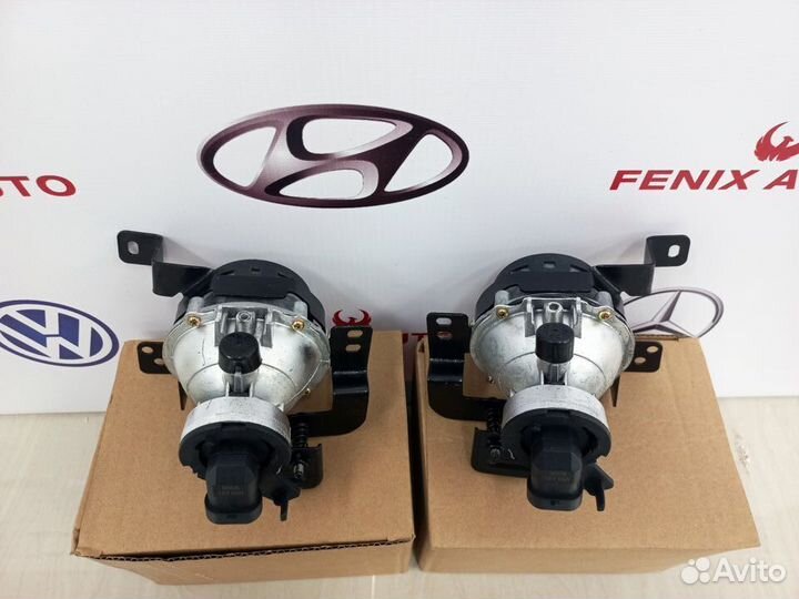 Фара противотуманная KIA RIO 4 17-20 линза