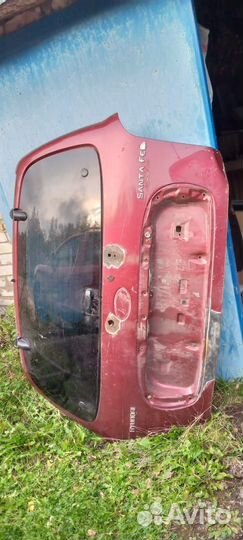 Задняя дверь багажника Санта Фе классика