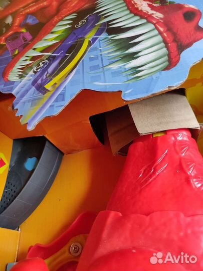 Набор игровой Hot Wheels Сити Яростный Ти-Рекс