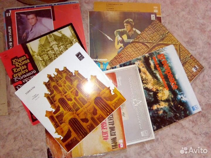 Пластинки СССР 