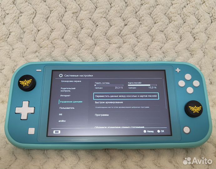 Nintendo Switch Lite прошитый