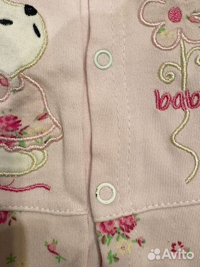 Комбенезоны 2 шт 56р поддева для девочки