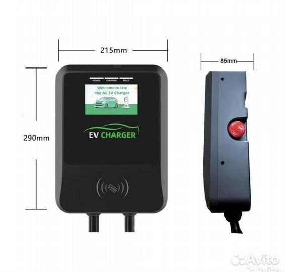 Зарядная станция GB/T GBT 22kWh 3*3AA wifi+app