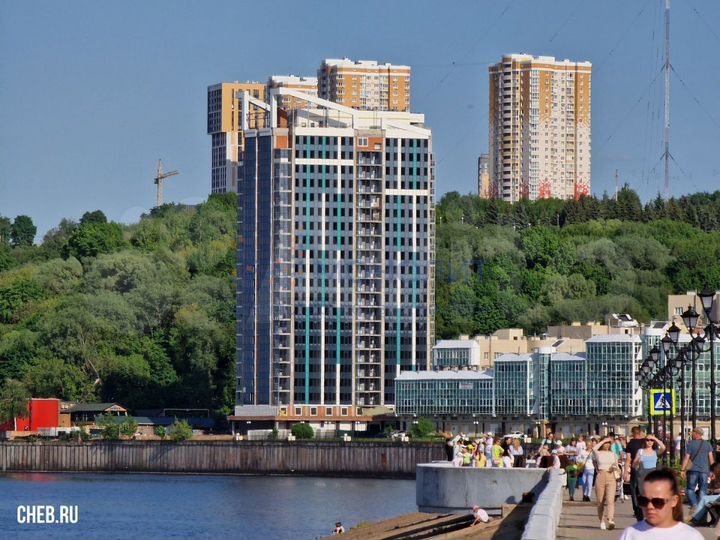 1-к. квартира, 60 м², 7/23 эт.