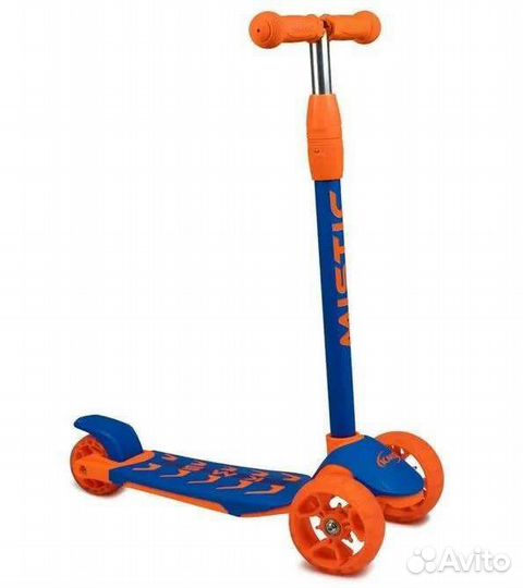 Самокат KMS Mistic детский трехколесный новый