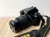 Nikon d3400 + объектив 18-55mm