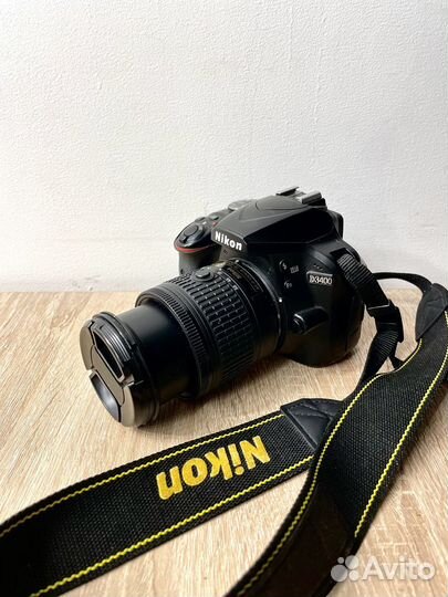 Nikon d3400 + объектив 18-55mm