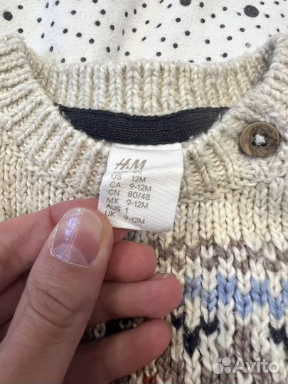 Детская одежда hm