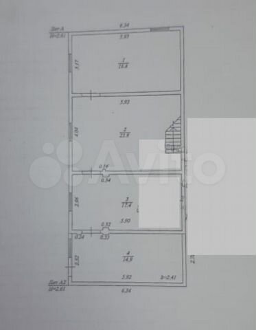 Дом 96,5 м² на участке 12 сот.