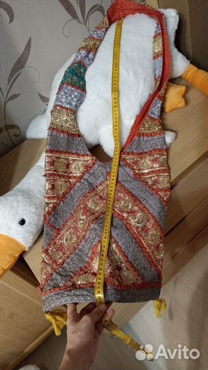 Сумка женская тряпичная индийская