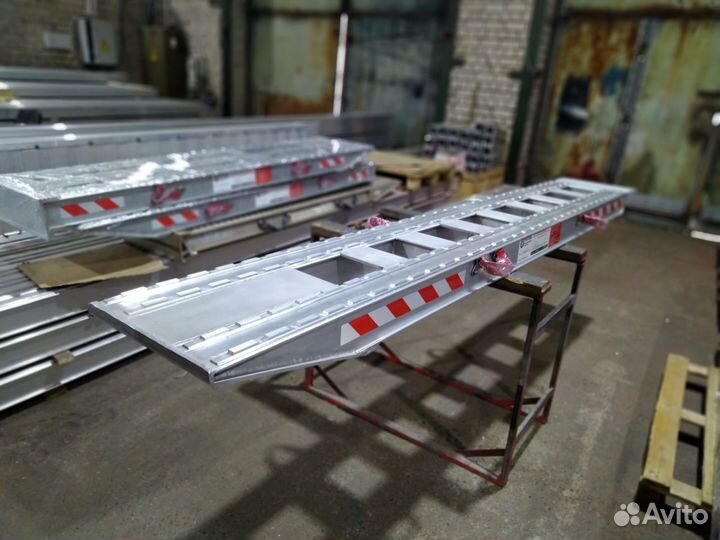 Трапы приставные алюминиевые на авто