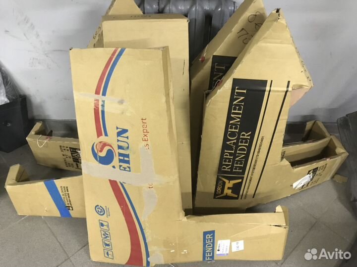 Хендай Солярис 2011- 2017 крыло переднее